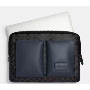 Coach laptop cover